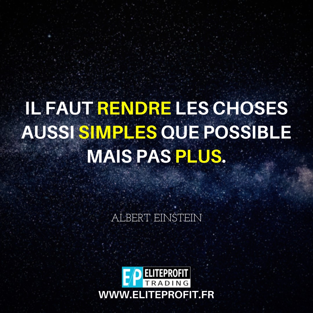 Albert Einstein and the secret of ultra-simple trading strategies