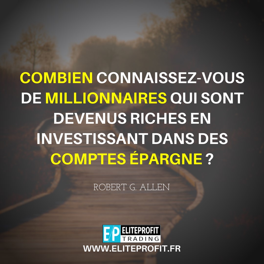 Lire la suite à propos de l’article Robert G. Allen – Millionnaire avec un compte épargne. Possible ?